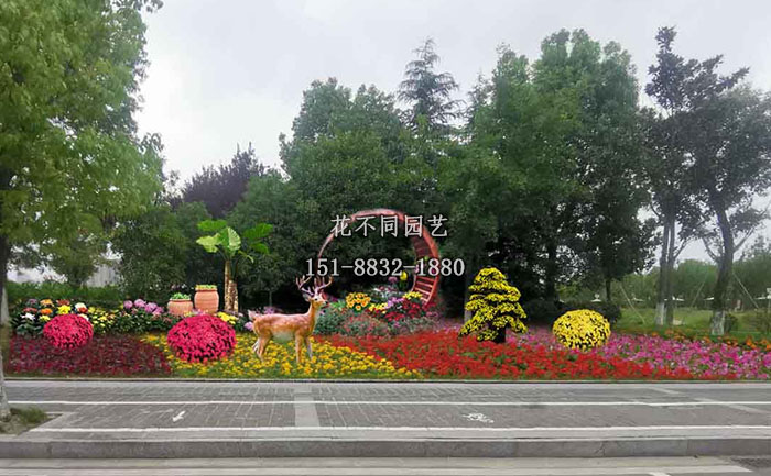 菊花布展景觀小品3設(shè)計圖