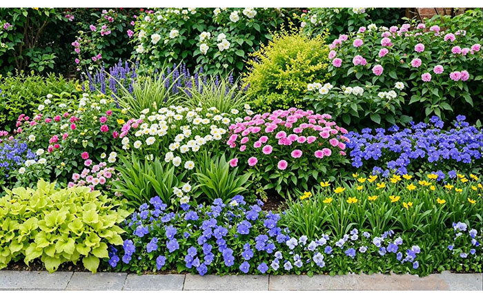 長效花境設(shè)計圖