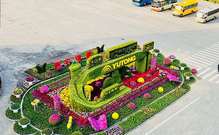 立體花壇五色草種苗施工六步法流程圖解